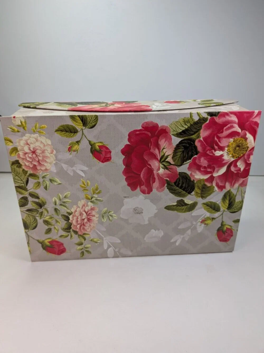 Cottagecore Caroline Alfreds Floral Gift Box Bundle 2pc Magnetic Bow Medium